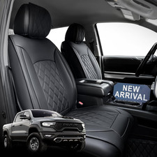 Super Cover  for Dodge Ram Seat Covers 2002-2023 2024 1500, 2010-2023 2024 2500/