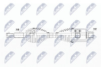 NTY Antriebswelle NPW-CH-076 FüR Tesla