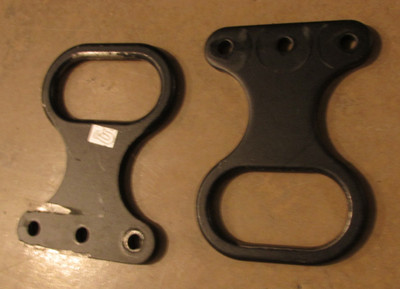 Ki Mobility Spark Wheelchair Parts - Rear Transport Tie Down Mounts