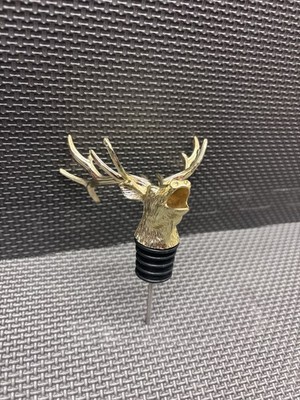 Old Elk Bourbon Whiskey Bottle Pourer Original 