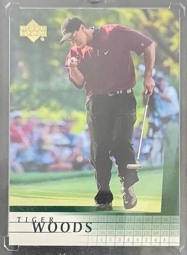 2001 Upper Deck Tiger Woods #1 ROOKIE