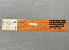 NOS Stihl Chainsaw 3800 002 6500 Bench Top Sticker Chain Guide Chart Set