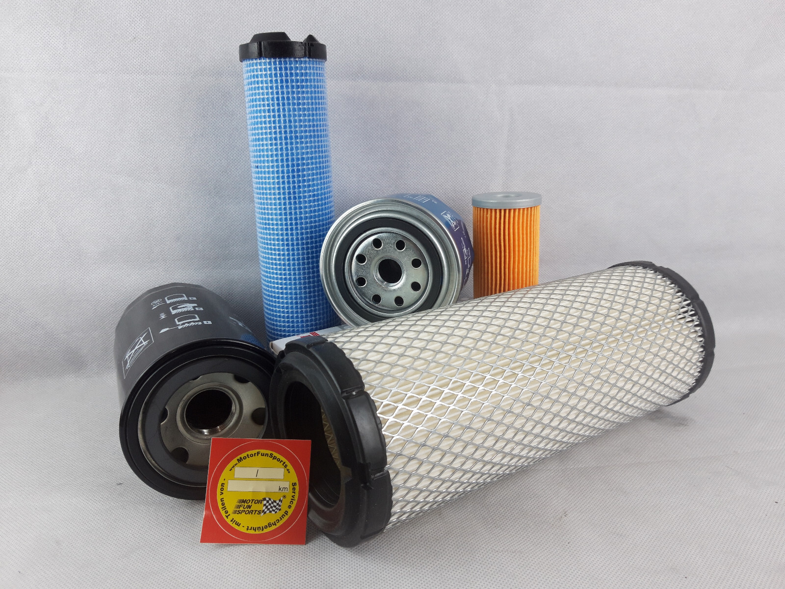 Filter Set (Large) suitable for Kubota L3600 DT/DTC/GSTS/GST Oil Air Fuel
