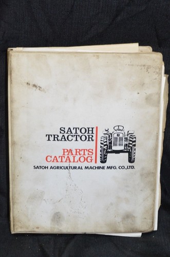 SATOH BISON & ELK Technical Service PARTS Catalog Manual S630 S650 S550 Tractor - Picture 2 of 10