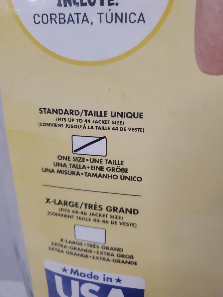 Fred Flintstone взрослых Хэллоуин костюм мужской размер 1 размер туника шеи галстук и парик - Изображение 3 из 4