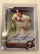 2022 Bowman Chrome Gavin Tonkel #CPA-GTL 1st Prospect Auto 