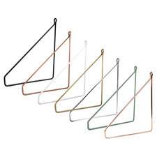 2x Design Regalhalter Regalwinkel hängend Regalsystem Wandregal Regalträger