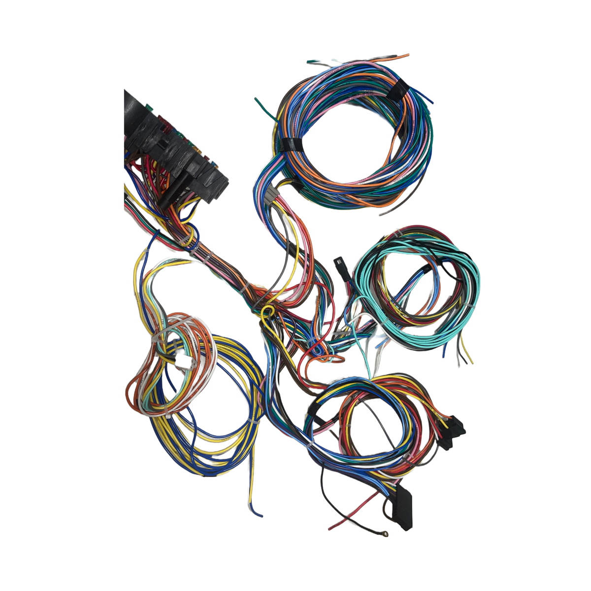 22-Circuit Complete Wiring Harness Kit For Street Rod, Custom Car, Truck – 1 Or 3 Wire Alternator
