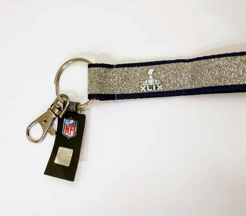Superbowl XLIX Key Ring, Patriots vs Sea Hawks, official NFL stocking stuffer - Picture 3 of 9