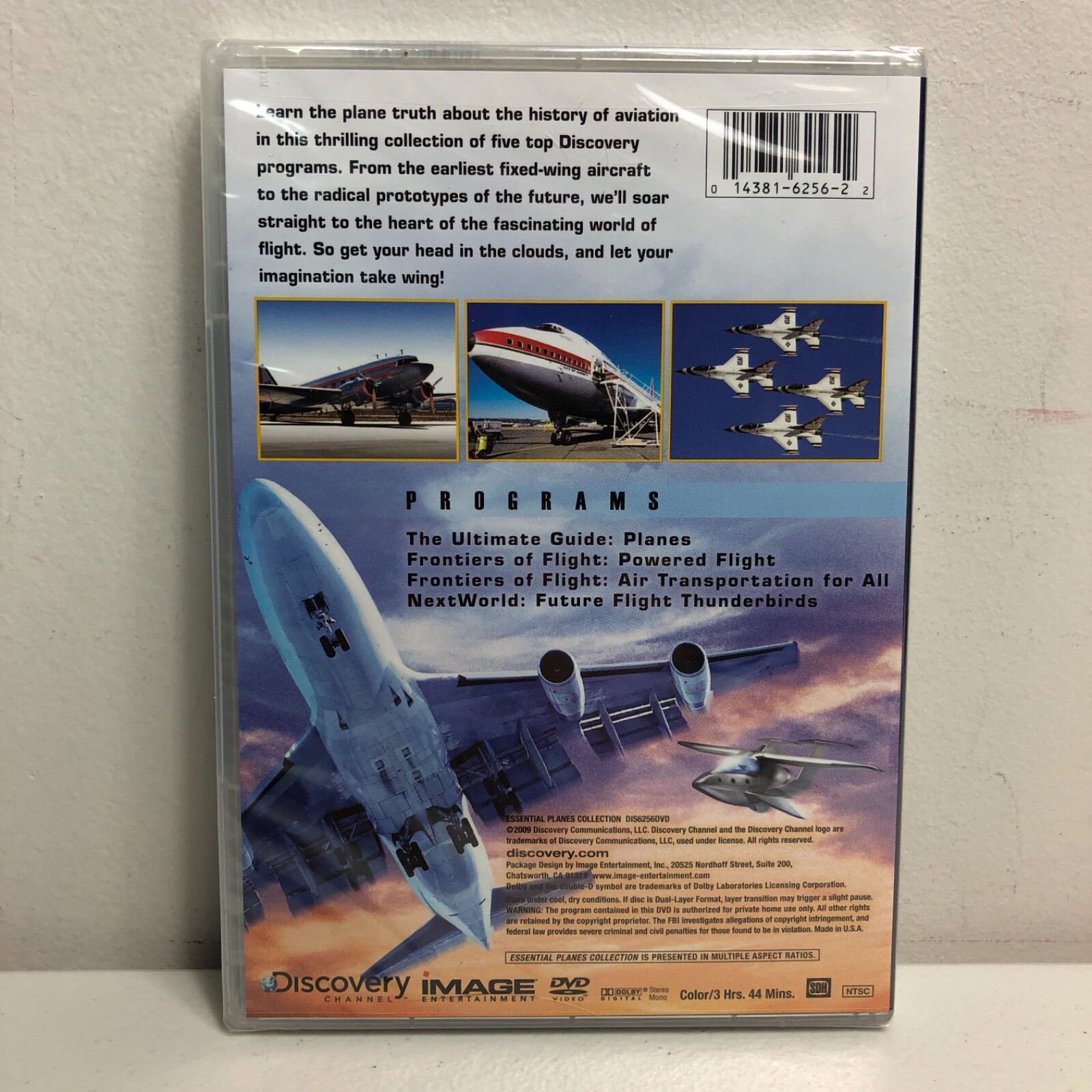 Discovery Channel Essential Planes Collection DVD Region 1 Full & Wide Screen thumbnail 3