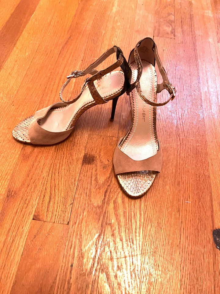 SALTOS JEAN-MICHEL CAZABAT CAMURÇA BRONZEADA OZARA TAMANHO 38.5 - Imagem 4 de 4