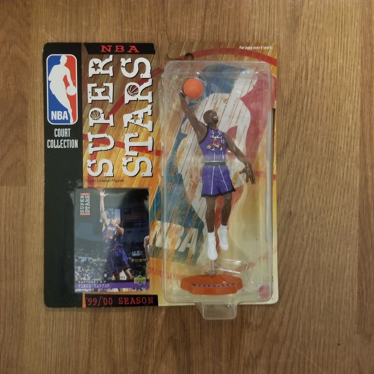Mattel NBA Superstars Vince Carter 99/00 Season Toronto Raptors