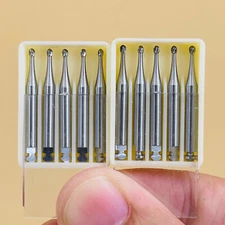 10 Dental Tungsten Steel Burs Drills RA3 for Low Speed Contra Angle Handpiece CA