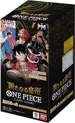 ONE PIECE Card Game The Four Emperors OP-09 booster box Bandai