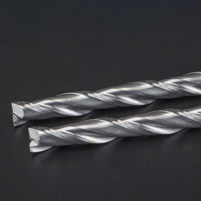 Solid Carbide 6mm 2 Flute Spiral Router Bit End Mill CNC Cutter For MDF Wood New - Image 3 of 4