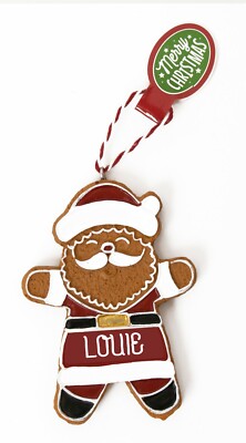 DUFTENDER PERSONALISIERTER LEBKUCHENBAUMSCHMUCK MÄDCHEN JUNGEN NAMEN UND ROHLINGE 