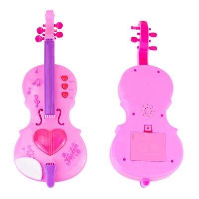 String Kids Violin Toy Learning Portable for Preschool Girls