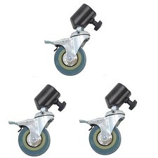 Stativrollen-Set DynaSun 3x SA75A Lampenstati...