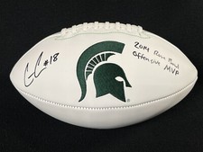 Connor Cook Signed Inscribed Rose Bowl MVP Michigan State Spartans Football JSA