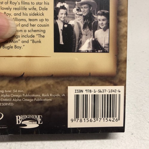 Roy Rogers Cowboy and Senorita VHS New and Sealed - Picture 7 of 8