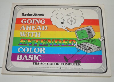 Altes Handbuch Programmanleitung TRS-80 RADIO SHACK COMPUTER COLOR TANDY Vintage 80er