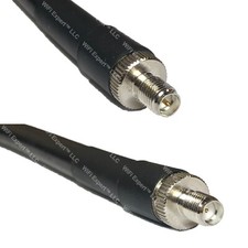 RFC400UF RP-SMA FEMALE to SMA FEMALE Coaxial RF Cable USA-Ship Lot