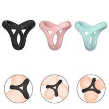 Reusable Penis-Stretcher-Ring-Girth-Enhancer-Thick-Penis-Extender-for Men MALE