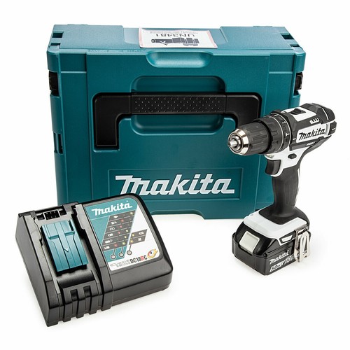Makita DHP482T1JW 18V LXT White Combi 