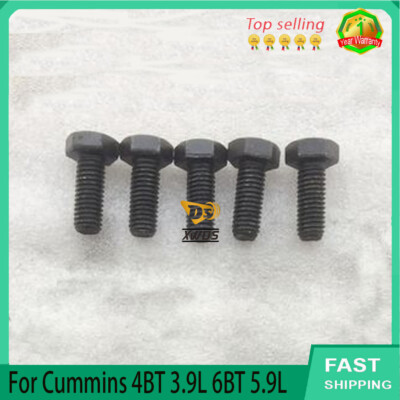 NEW HX30W HX35W Turbo exhaust flange bolts For Cummins 4BT 3.9L 6BT 5.9L  (5*）