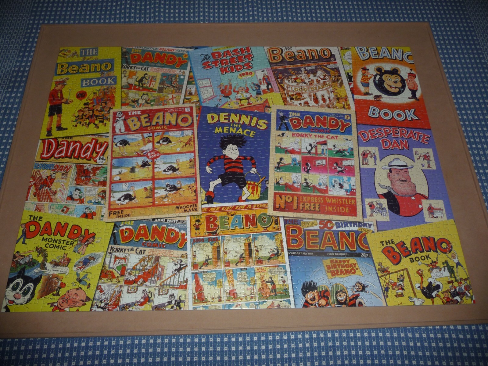 Gibsons Beano and Dandy The Golden Years 1000 Piece Jigsaw Puzzle