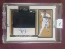 2023 Panini Three And Two Termarr Johnson FACTORY ENCASED Jersey Patch Auto #/99