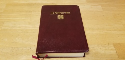 The Narred Bible NIV 1985 Burgundy Leather Harvest House F Lagard Smith