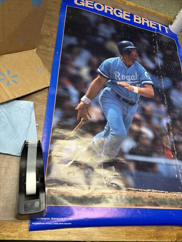 1988 KANSAS CITY ROYALS GEORGE BRETT 23X34 STARLINE POSTER - Picture 6 of 7