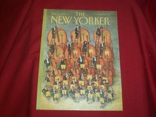 1989 MARCH 6 NEW YORKER MAGAZINE FRONT COVER ONLY - GREAT ART FOR FRAMING