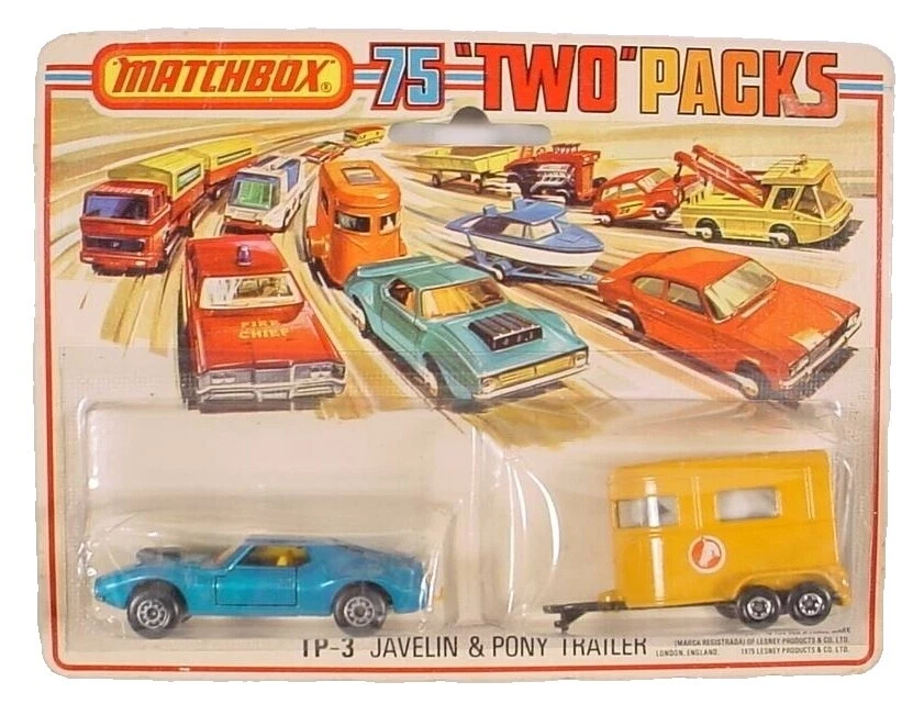 Matchbox Matchbox Two Packs Vintage Manufacture Diecast Cars