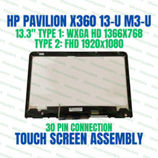 856018-001 HP Pavilion X360 13 M3-U 13-U LCD LED 13.3" HD Touch Screen Assembly