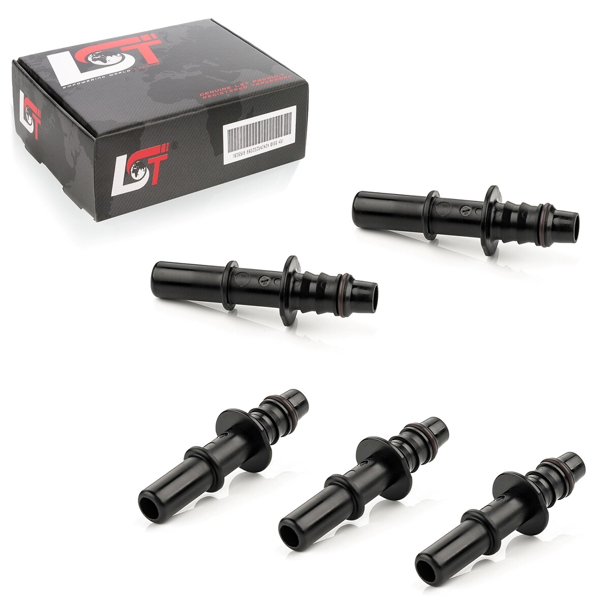 5x counterpart quick coupling straight fuel line 9.49 x 9mm for LAND ROVER