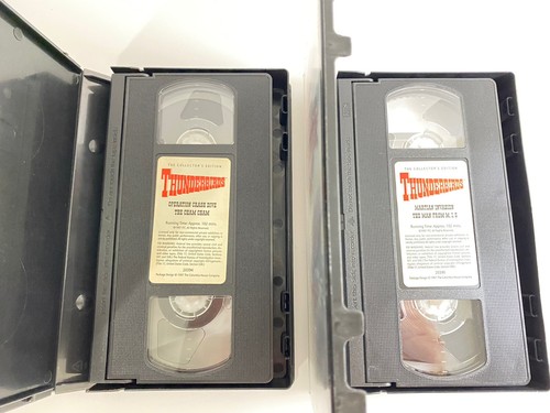 VTG Thunderbirds The Collector’s Edition VHS Lot - 6 VHS and Cases - RARE VHS - Picture 6 of 8