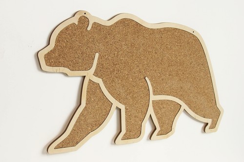 Cork board - Corkboard bear, notes board - Picture 5 of 7