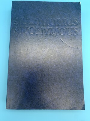Alcoholics Anonymous Large Print, Large Paperback 4th Edition 14th Print. Flawed