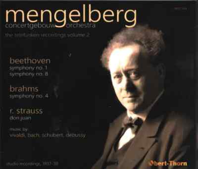 CD Willem Mengelberg , Concertgebouworkest Willem Mengelberg