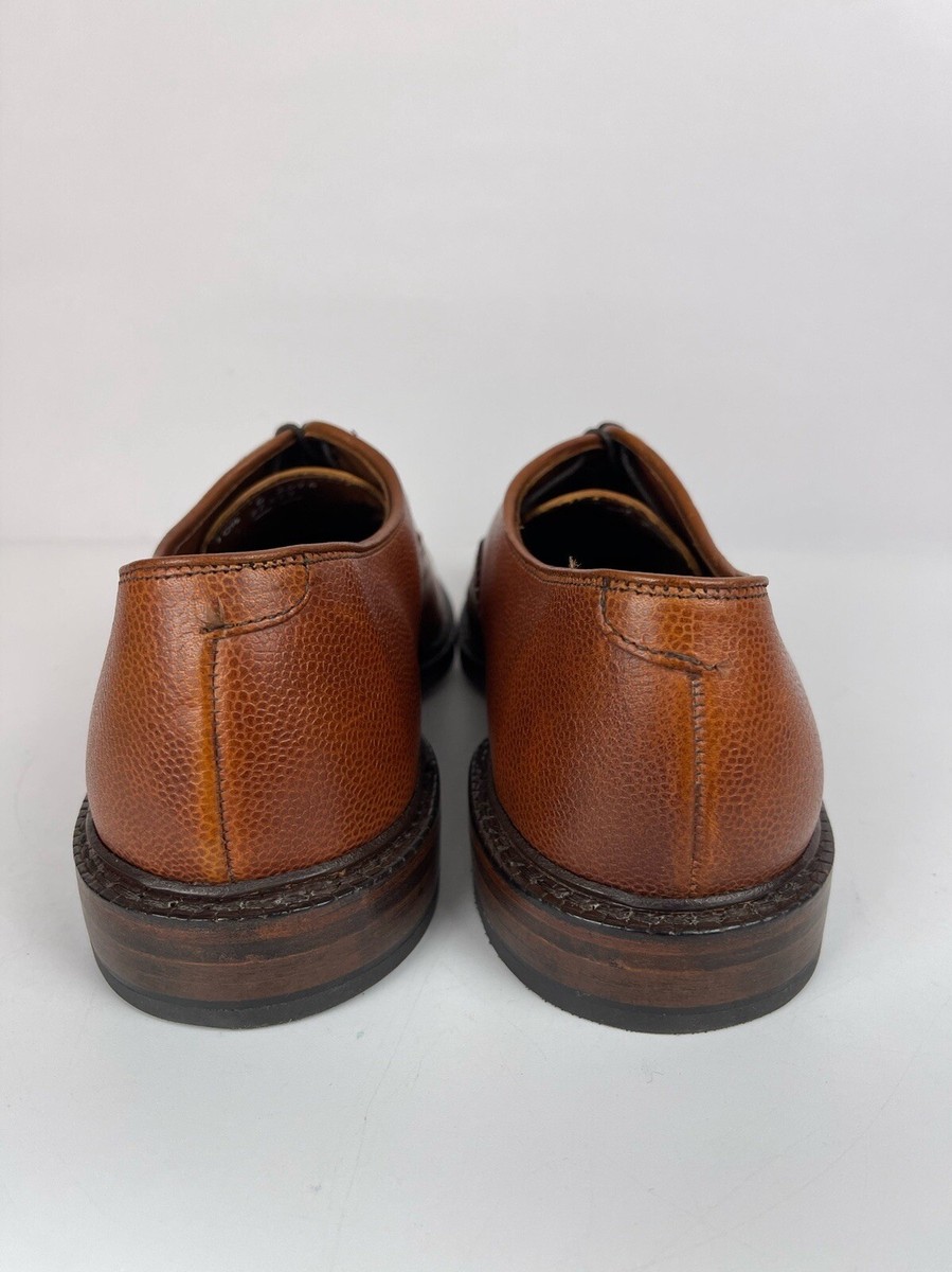 Allen Edmonds Fullerton Mens Size 10 Brown Leather Oxford Dress Shoes Allen Edmonds Fullerton Brown Suede Oxford Men main image 4