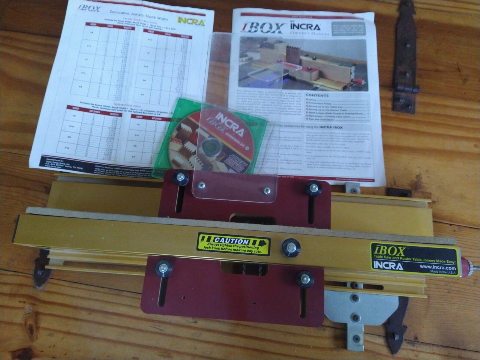 Incra IBox Finger Joint Jig eBay