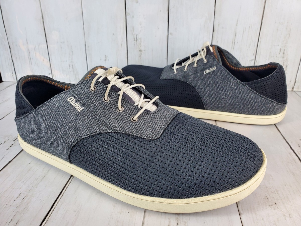 OluKai Men\'s Nohea Moku Sneaker Size 12 Grey Shoes Comfy GUC 10283-6C6C Olukai Men main image 3