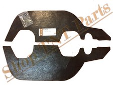 1967 Chevelle Inner Fender A-arm Splash Shield Seals Rubber Seals With Staples