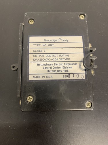 WESTINGHOUSE CLASS 1 GROUNDGARD RELAY GRT - Afbeelding 2 van 5