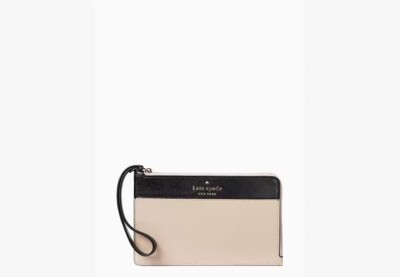 バッグ staci medium l-zip wristlet NWT Kate Spade staci medium l-zip saffiano leather wristlet