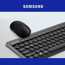 SAMSUNG Wireless Mini Keyboard Mouse Set SRP-9610 Black Superior Performance 