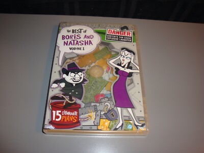 Best of Boris and Natasha Volume New DVD 15 Dynamite Plans Cartoon  Animation