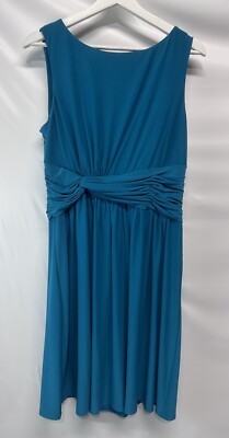 Jones New York Mediterranean Blue A Line Dress Versatile Business to Evening 12 | eBay Jones New York Mediterranean Blue A Line Dress Versatile Business to Evening 12 | eBay